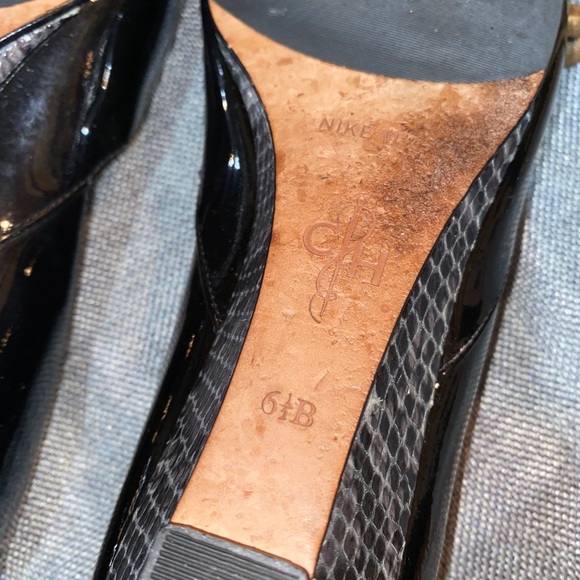 Cole Haan Peep Toe Small Heels Shoes 6.5 - Picture 8 of 11